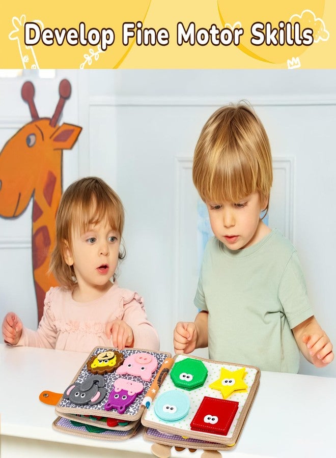 NUOLUTH Busy Book for 1 Year Old:Quiet Books for Toddlers 1-3,Poke A Dot Books for Toddlers 1-3,Trending Gifts for 1 Year Old Boy Or Girl - Image 4